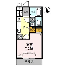 Coco上米島の物件間取画像